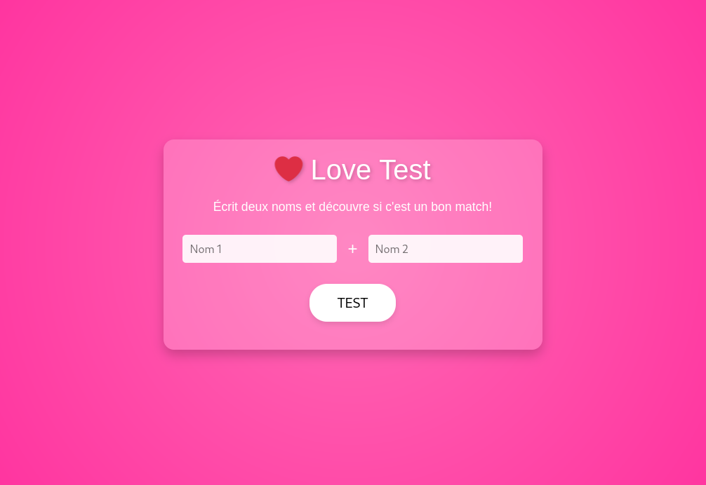 Love Test
