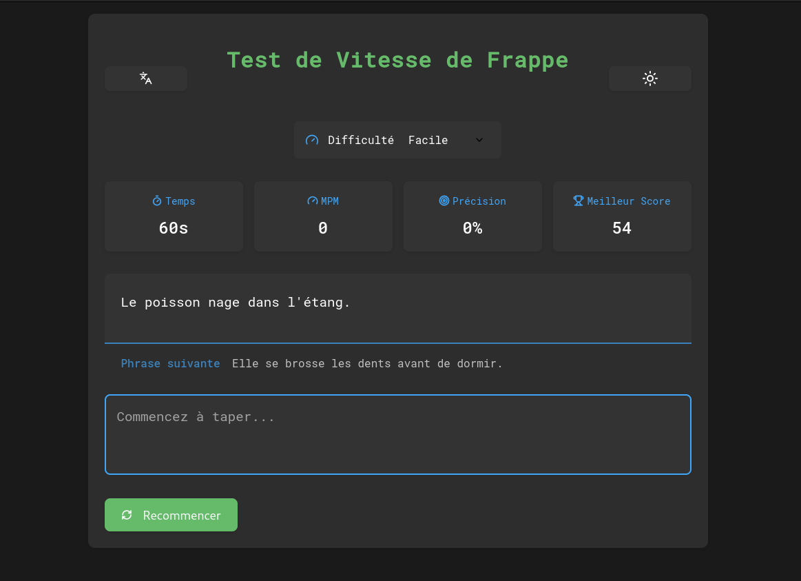 Typing Test
